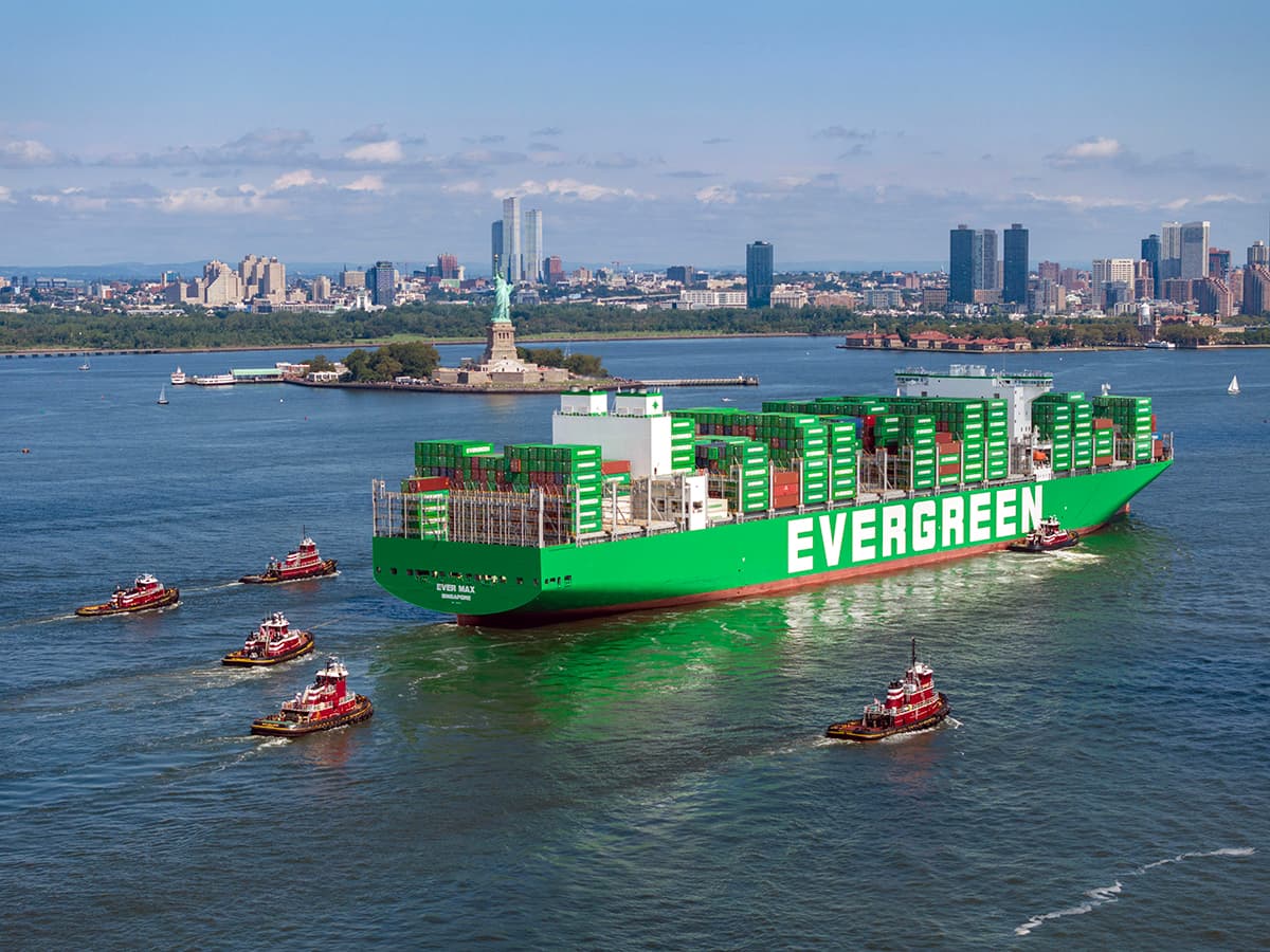 Ever Max NY - McAllister tugboat operations