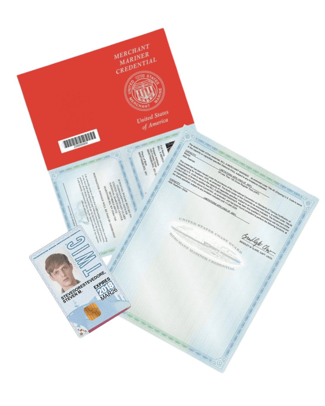 TWIC & MMC credentials and training