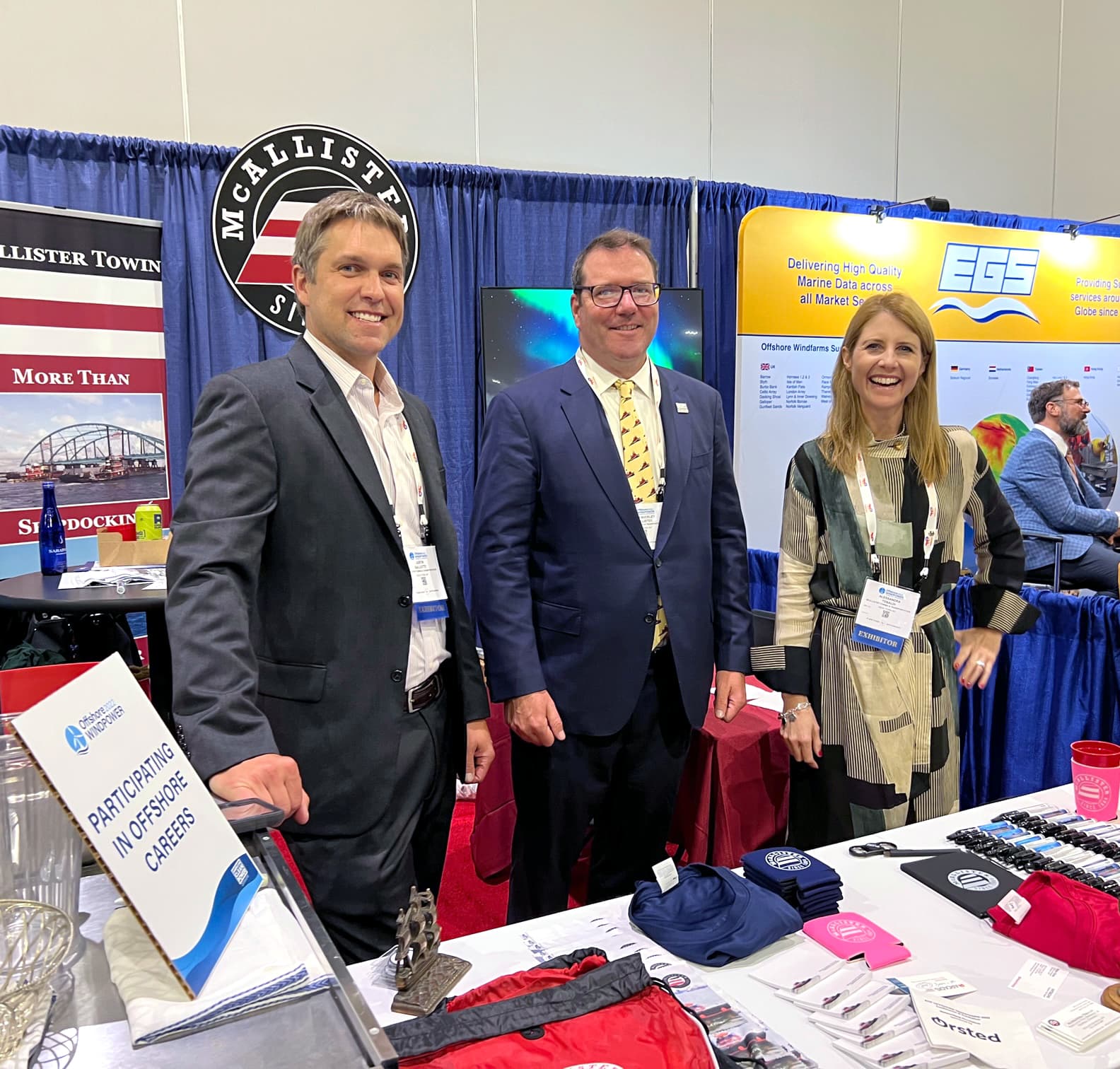 Trade show and career fair events